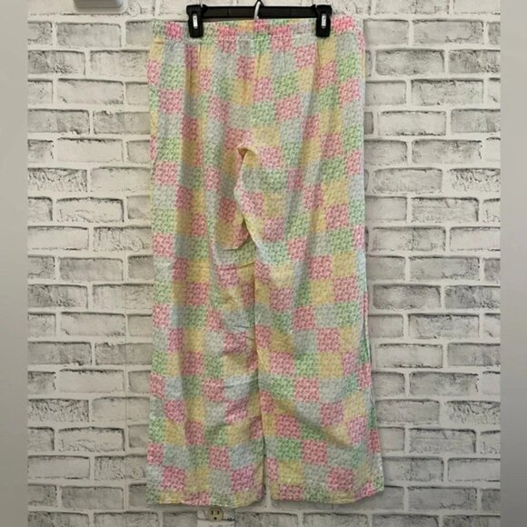 Women’s Masters Magnolia Lane multicolored pajama lounge pants Large - Picture 2 of 6